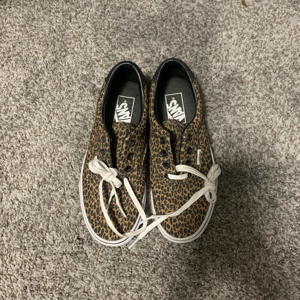 Brand New Cheetah Print Vans